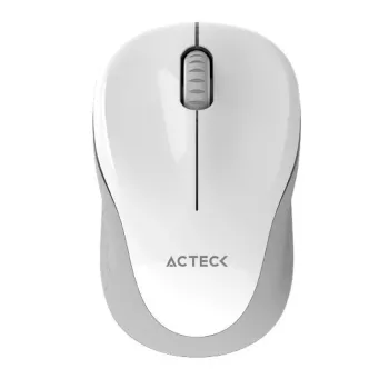 Mouse Acteck OPTIMIZE TRIP MI480 - Inalámbrico - USB - Blanco - AC-934886