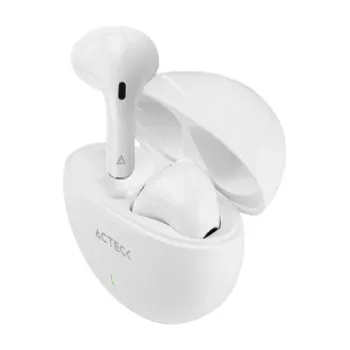 Auriculares Acteck SENSE EP230 - Inalámbrico - Bluetooth - Micrófono - Blanco - AC-935111