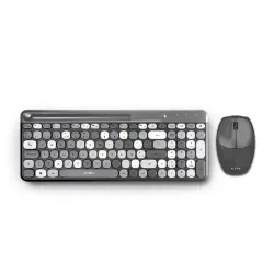 Kit de Teclado y Mouse Acteck Creator Chic MK470 - Inalámbrico - USB - Multimedia - AC-935180