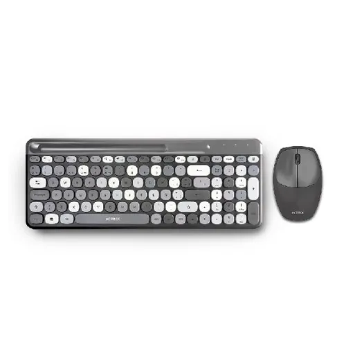 Kit de Teclado y Mouse Acteck Creator Chic MK470 - Inalámbrico - USB - Multimedia - AC-935180