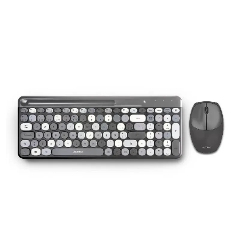 Kit de Teclado y Mouse Acteck Creator Chic MK470 - Inalámbrico - USB - Multimedia - AC-935180