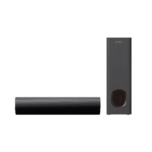 Barra de Sonido Acteck DYNAMIC TRIM BS465 - Alámbrico - Subwoofer - Bluetooth - USB - 3.5mm - AC-935234