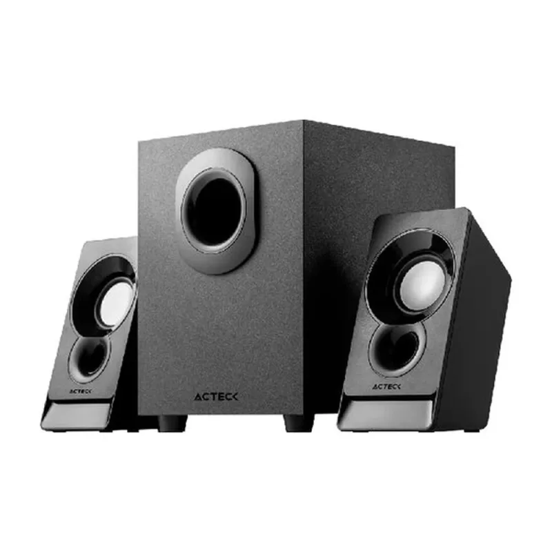 Bocina Acteck Elant ACT AS470 - 3.5mm - Alámbrico - con Subwoofer - Negro - AC-935241