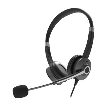 Diadema Acteck Center Pro HP640 - Alámbrico - USB - Micrófono - AC-935319