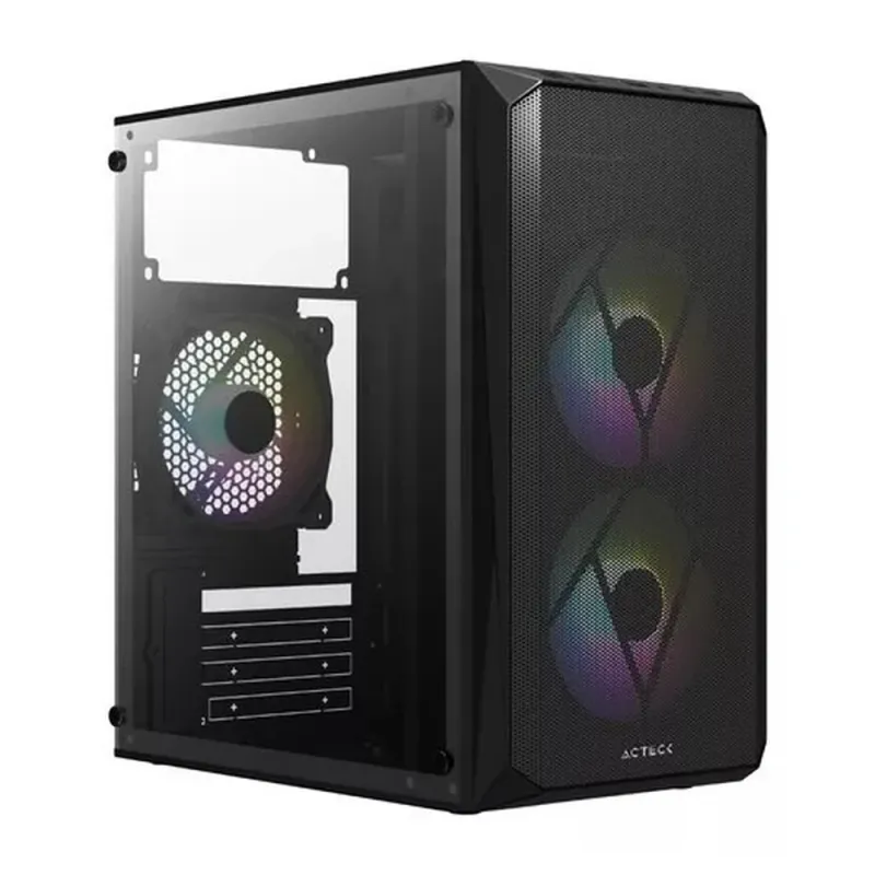 Gabinete Acteck Doom GI630 - Micro Torre - Micro ATX/Mini-ITX - Fuente 500W - Panel Lateral - AC-935739