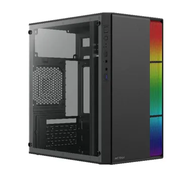 Gabinete Gamer Acteck Fusion II GI440 - Micro Torre - Micro ATX/Mini ITX - Fuente 500W - Panel Lateral - AC-935753