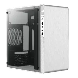 Gabinete Gamer Acteck Performance II GI215W - Micro Torre - Micro ATX/Mini ITX - Fuente 500W - Panel Lateral - Blanco - AC-935852 Gabinete Gamer Acteck Performance II GI215W - Micro Torre - Micro ATX/Mini ITX - Fuente 500W - Panel Lateral - Blanco - AC-935852