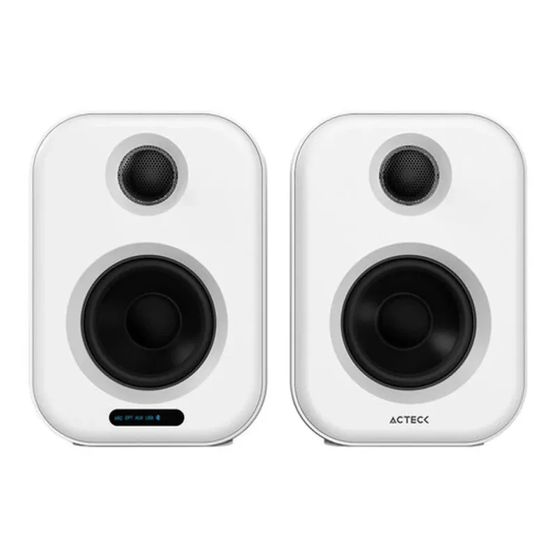 Bocinas Acteck DYNAMIC EXACT BS650 - Alámbrico/Inalámbrico - Bluetooth - Blanco - AC-935883