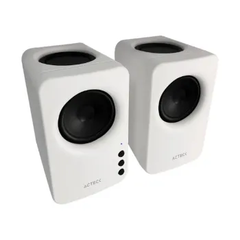 Bocinas Acteck Dynamic Exact Mini BS475 - Inalámbrico - Bluetooth - Blanco - AC-936378