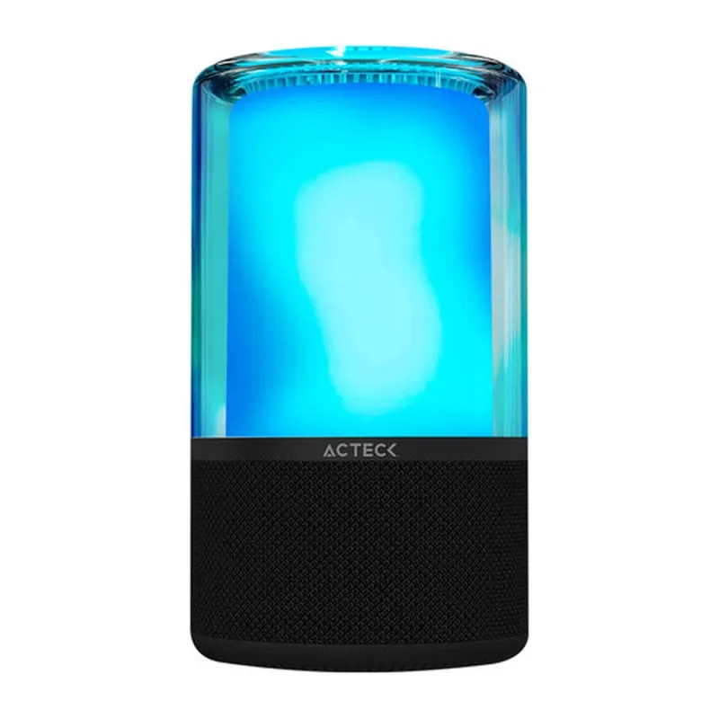 Bocina Portátil Acteck Glee Pure AP70 - Inalámbrico - Bluetooth - Negro - AC-936385
