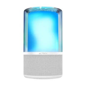 Bocina Portátil Acteck Glee Pure AP70 - Inalámbrico - Bluetooth - Blanco - AC-936392