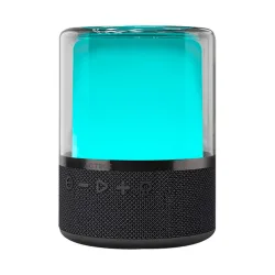 Bocina Portátil Acteck Glee Pure AP50 - Inalámbrico - Bluetooth - Negro - AC-936408