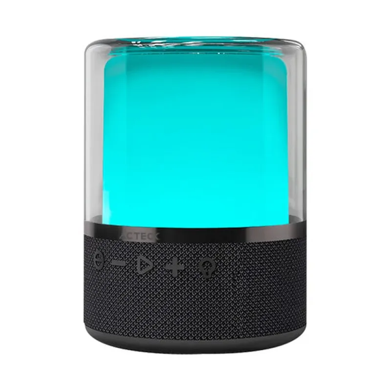 Bocina Portátil Acteck Glee Pure AP50 - Inalámbrico - Bluetooth - Negro - AC-936408