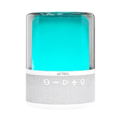 Bocina Portátil Acteck Glee Pure AP50 - Inalámbrico - Bluetooth - Blanco - AC-936415