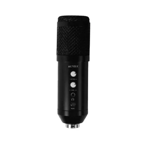 Micrófono Gamer Acteck Devo Plus MC455 - Alámbrico - USB C - AC-936446