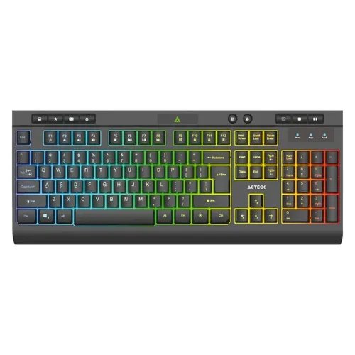 Teclado Gamer Acteck AUREAN PRO TA477G - Alámbrico - USB - RGB - AC-936743