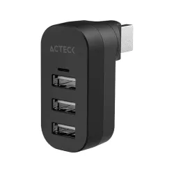 Hub USB Acteck X4R DH421 - 3 Puertos - USB - Conector USB - AC-937078 Hub USB Acteck X4R DH421 - 3 Puertos - USB - Conector USB - AC-937078