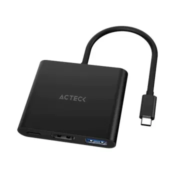 Adaptador de Vídeo Acteck Shift Plus AH445 - USB-C a HDMI - AC-937092