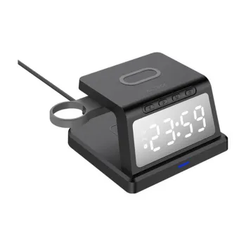 Cargador Inalámbrico Acteck Energon S-Mate CI730 - 15W - Reloj - AC-937146