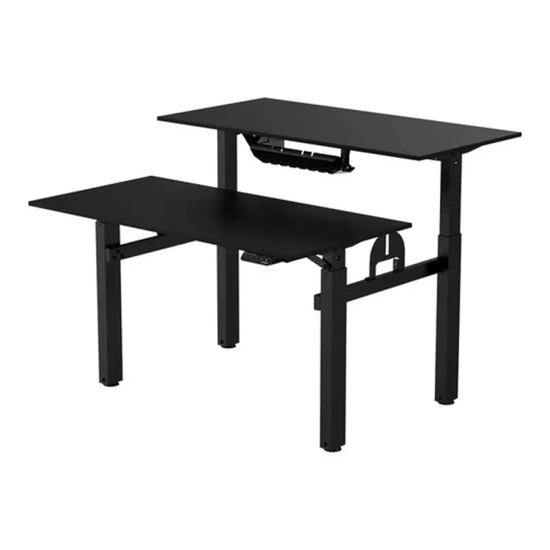 Escritorio Acteck Ergo Desk V2 ED727 - Acero,Madera - Negro - AC-937269