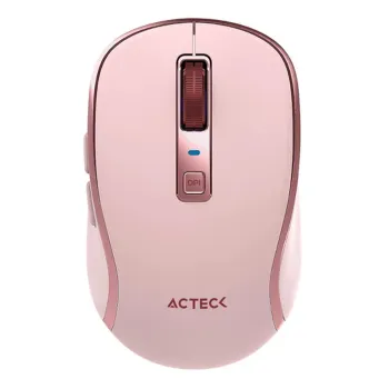 Mouse Acteck Optimize Trip Pro MI580 - Inalámbrico - 6 Botones - Rosa - AC-939614