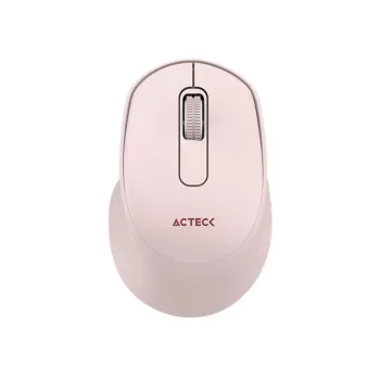 Mouse Acteck Optimize Ergo MI470 - Inálambrico - USB - Rosa - AC-939881