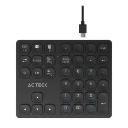 Teclado Numérico Acteck Inspire Pad Pro TN480 - Inalámbrico - 36 Teclas - AC-939911 Teclado Numérico Acteck Inspire Pad Pro TN480 - Inalámbrico - 36 Teclas - AC-939911