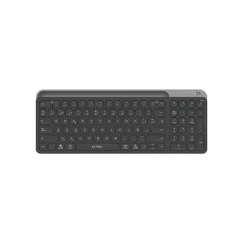Teclado Acteck Inspire Trek TI747 - Inalámbrico - Bluetooth - USB - Español - Negro - AC-940108