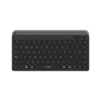 Teclado Acteck Inspire Trek TI737 - Inalámbrico - Bluetooth - USB - Español - Negro - AC-940122