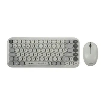 Kit Teclado y Mouse Acteck Creator Chic K- Colors MK480 - Inalámbrico - USB - Español - AC-940221