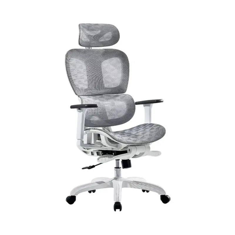 Silla Acteck Flux Pro EC757 - Soporta 136kg - Blanco - AC-940276