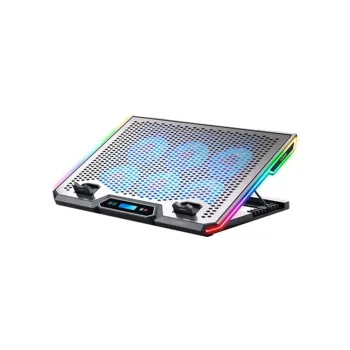 Base Enfriadora Acteck Froost Zero BE640 - 2xUSB - Ajustable - RGB - AC-940788