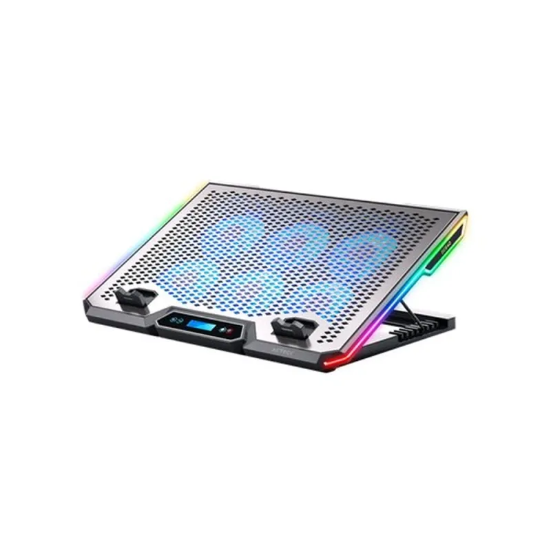 Base Enfriadora Acteck Froost Zero BE640 - 2xUSB - Ajustable - RGB - AC-940788