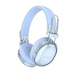 Audífonos Acteck Luxe Chic HP710 - Inalámbrico - Bluetooth - Azull - AC-940917 Audífonos Acteck Luxe Chic HP710 - Inalámbrico - Bluetooth - Azull - AC-940917