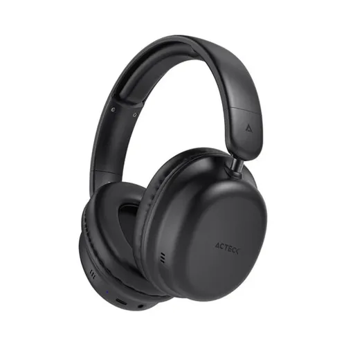 Audífonos Acteck Honour 2 Plus HP626 - Inalámbrico - Bluetooth - Micrófono - Negro - AC-940948