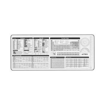 Mouse Pad Acteck Vibe Flow Tools MT494H - XL - Blanco - AC-941082