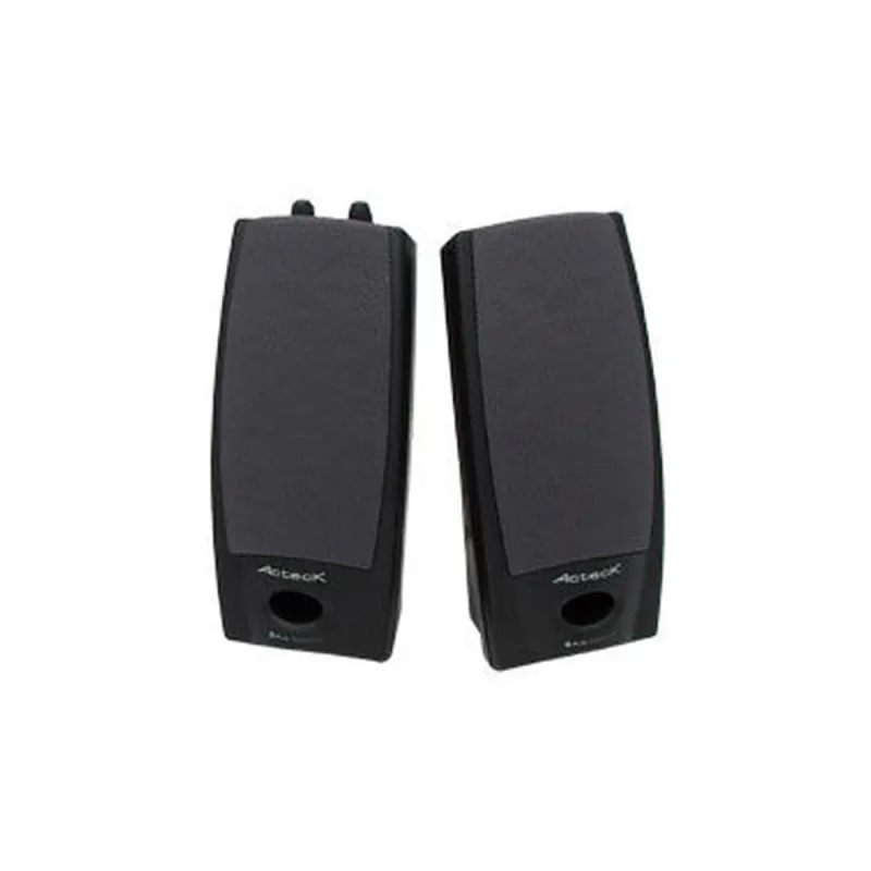 Bocinas Acteck Ax 2500 Alámbricas 3.5Mm 1.5 Mts Negro - AUBO-014