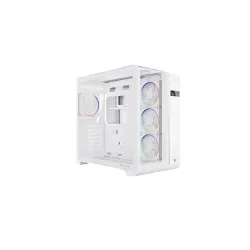 Gabinete Gamer Acteck Tank Expert Curve7400 - Media Torre - ATX/M-ATX/ITX - Panel Lateral - Pantalla de Monitoreo - 4 Ventiladores - Blanco - BR-941600 Gabinete Gamer Acteck Tank Expert Curve7400 - Media Torre - ATX/M-ATX/ITX - Panel Lateral - Pantalla de Monitoreo - 4 Ventiladores - Blanco - BR-941600