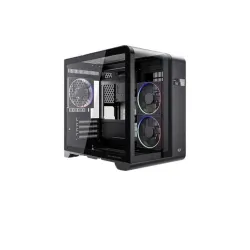 Gabinete Gamer Acteck Tank Expert Curve6400 - Mini Torre - M-ATX/ITX - Panel Lateral - Pantalla de Monitoreo - BR-941617 Gabinete Gamer Acteck Tank Expert Curve6400 - Mini Torre - M-ATX/ITX - Panel Lateral - Pantalla de Monitoreo - BR-941617