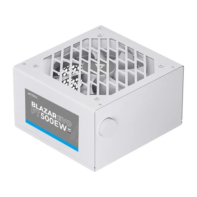 Fuente de Poder Acteck Blazar Evo FT500EW - 500W - ATX - 20+4 Pines - SATA - ES-05001EW
