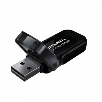 Memoria Usb Adata Uv240 64Gb Usb 2.0 Negro - UV240BK-64G