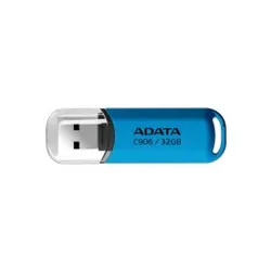 Memoria USB ADATA C906 - 32GB - USB 2.0 - Azul - AC906-32G-RWB Memoria USB ADATA C906 - 32GB - USB 2.0 - Azul - AC906-32G-RWB