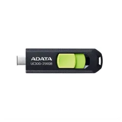 Memoria USB ADATA UC300 - 256GB - USB-C - Negro con Verde - ACHO-UC300-256G-RBK/GN Memoria USB ADATA UC300 - 256GB - USB-C - Negro con Verde - ACHO-UC300-256G-RBK/GN