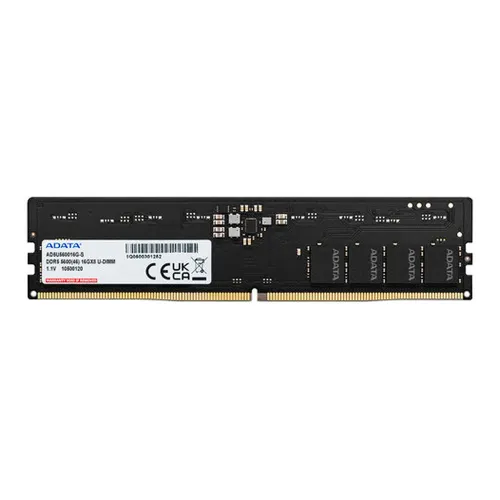 Memoria RAM ADATA AD5U56008G-S - DDR5 - 8GB - 5600MHz - UDIMM - para PC - AD5U56008G-S