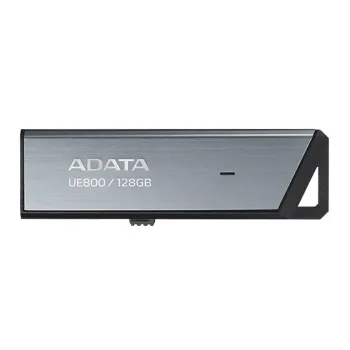 Memoria USB ADATA ELITE UE800 - 128GB - USB-C - Plata - AELI-UE800-128G-CSG