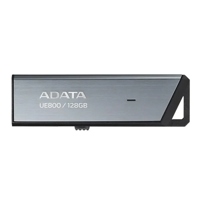 Memoria USB ADATA ELITE UE800 - 128GB - USB-C - Plata - AELI-UE800-128G-CSG