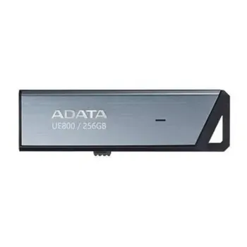Memoria USB ADATA ELITE UE800 - 256GB - USB-C - Plata - AELI-UE800-256G-CSG