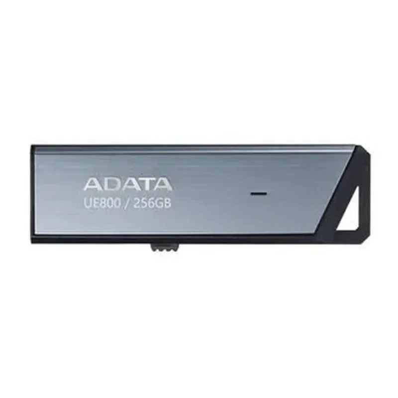 Memoria USB ADATA ELITE UE800 - 256GB - USB-C - Plata - AELI-UE800-256G-CSG