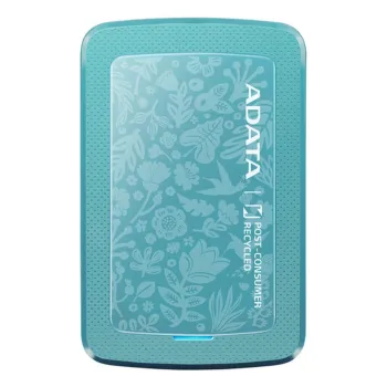 Disco Duro Externo ADATA HC300 ECO - 1TB - USB 3.2 - Verde - AHC300E-1TU31-CGN