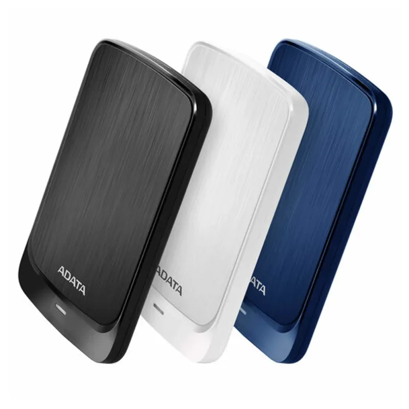 Disco Duro Externo ADATA HV320 - 1TB - USB 3.2 - Mac/Win - Blanco - AHV320-1TU31-CWH